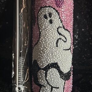 Cute Ghost Skinny Stainless Steel Tumbler